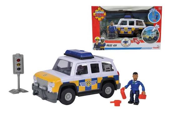 סמי הכבאי – רכב משטרתי 4X4 עם דמות משחק ורמזור