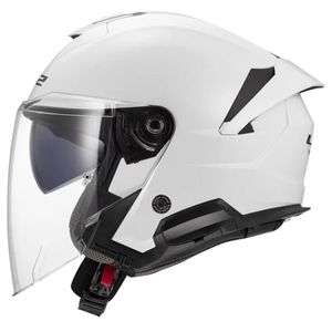 קסדת 3/4 אל אס 2 ורסו 2 לבן מבריק – LS2 OF618 VERSO II GLOSS WHITE