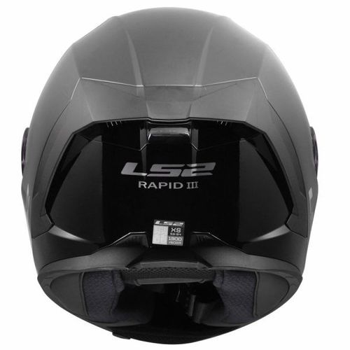 קסדה מלאה אל אס 2 רפיד 3 שחור מבריק – LS2 FF820 RAPID III GLOSS BLACK