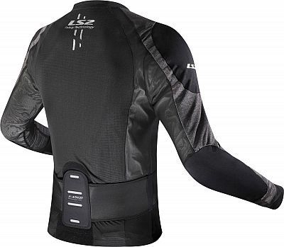 מגן גוף נושם אל אס 2 שחור – LS2 X-ARMOR JACKET