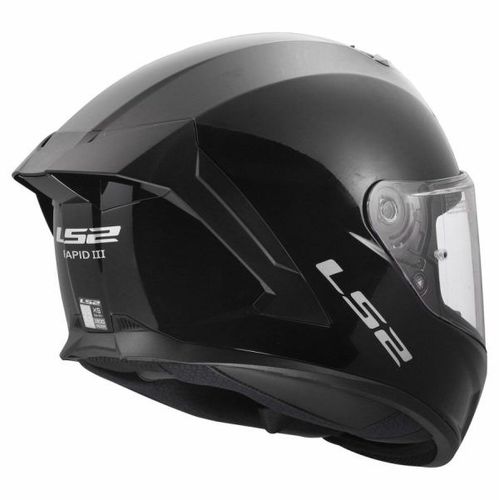 קסדה מלאה אל אס 2 רפיד 3 שחור מבריק – LS2 FF820 RAPID III GLOSS BLACK