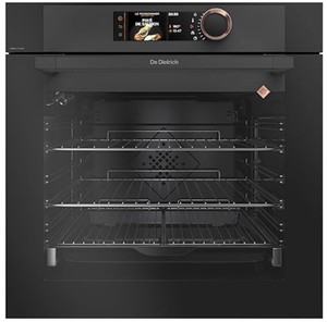 תנור בנוי 60 ס"מ פירוליטי שחור De Dietrich צרפת דגם DOP8785A