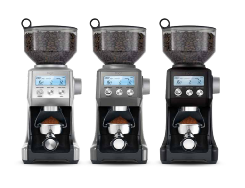 Sage Smart Grinder Pro SCG820 - מטחנת קפה דיגיטלית בגימור נירוסטה מושחרת