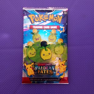 פוקימון - מעטפה מכילה (8 קלפים)  תואם פוקימון -  POKEMON PADEAN FATES