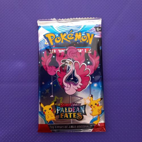 פוקימון - מעטפה מכילה (8 קלפים)  תואם פוקימון -  POKEMON PADEAN FATES