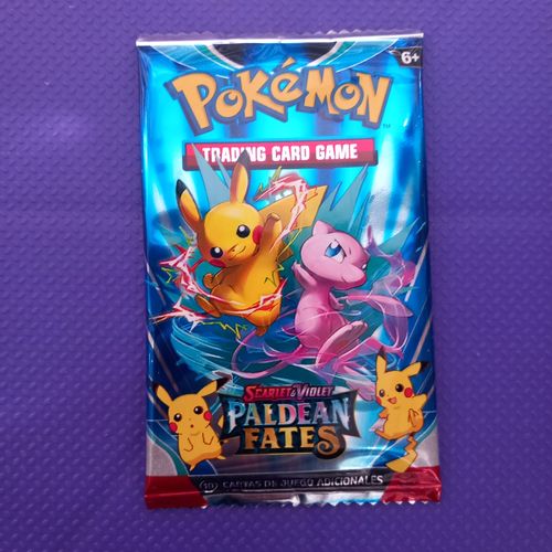 פוקימון - מעטפה מכילה (8 קלפים)  תואם פוקימון -  POKEMON PADEAN FATES
