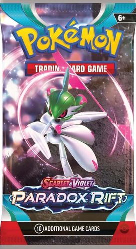 פוקימון - מעטפה מכילה (10 קלפים) -  Pokemon  Scarlet  Violet Paradox Rift Booster Pack