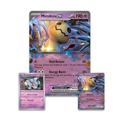 פוקימון - מארז קלפי פוקימון מארז מימיקיו - Pokemon Mimikyu ex Box