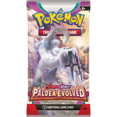 פוקימון - מעטפה מכילה (10 קלפים) - POKEMON PALDEA EVOLVED
