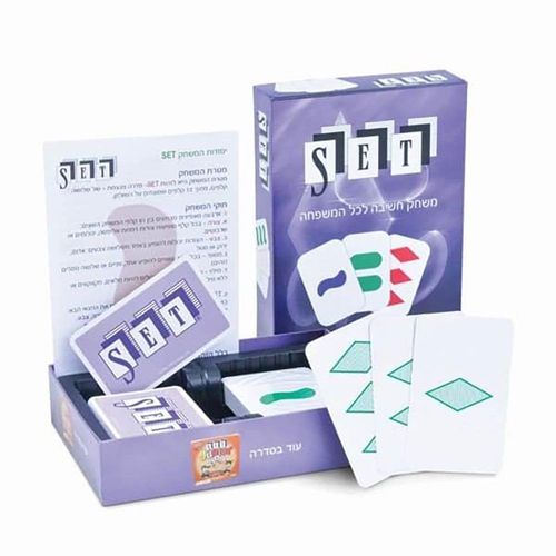 סט משחק קלפים - SET