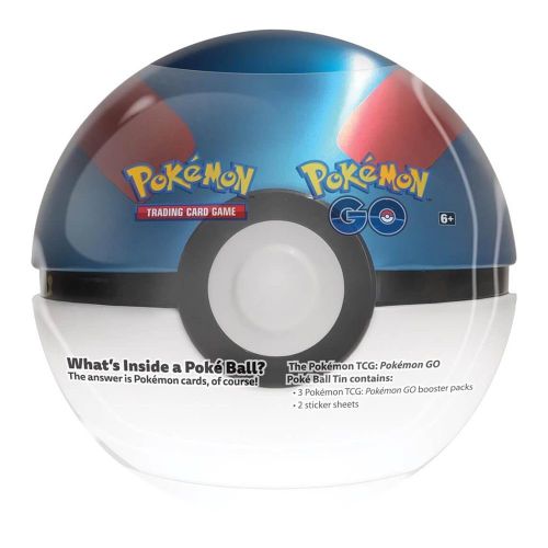 פוקימון - משחק קלפי מסחר Pokemon TCG GO - Pokeball Tin