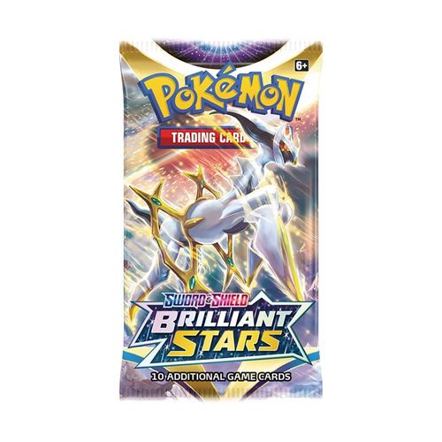 פוקימון - מעטפה מכילה (10 קלפים) - POKEMON BRILLIANT STARS