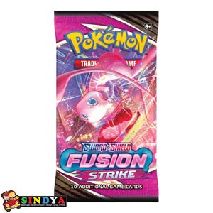 פוקימון - מעטפה מכילה (10 קלפים) - POKEMON FUSION STRIKE