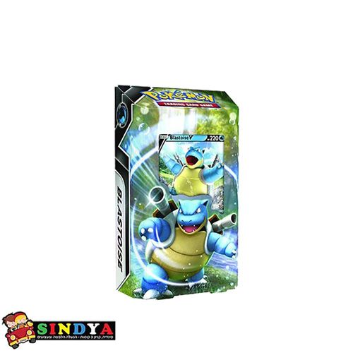 חבילת קלפים פיקמון (60 קלפים) V-BATTLE DECK BLASTOISE