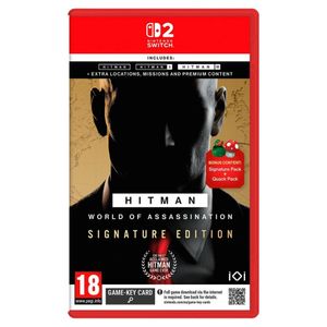משחק NINTENDO SWITCH 2 - HITMAN WORLD OF ASSASSINATION SIGNATURE EDITION