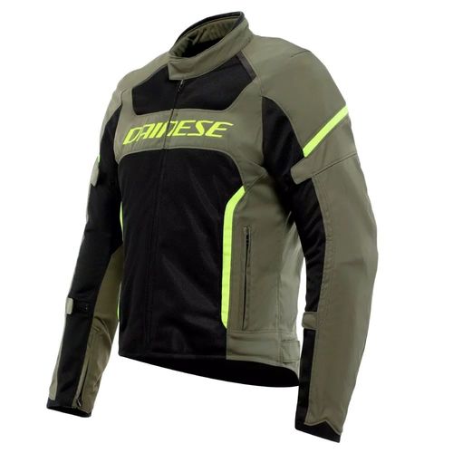 ️מעיל קיץ דיינז שחור/ירוק - DAINESE AIR FRAME 3 TEX