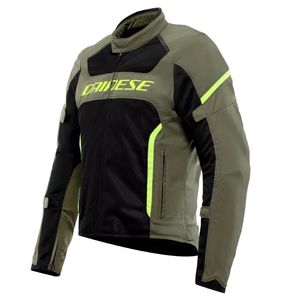 ️מעיל קיץ דיינז שחור/ירוק - DAINESE AIR FRAME 3 TEX