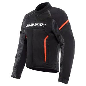 מעיל קיץ דיינז שחור/אדום - DAINESE AIR FRAME 3 TEX