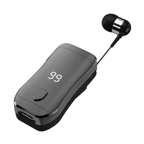 אוזניות בלוטוס חוט נשלף WESDAR K-303H - שחור