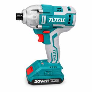 מברגת אימפקט TOTAL 20V כולל זוג סוללות ומטען מהיר
