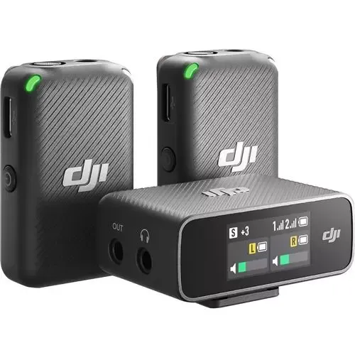 DJI MIC מיקרופון אלחוטי זוגי