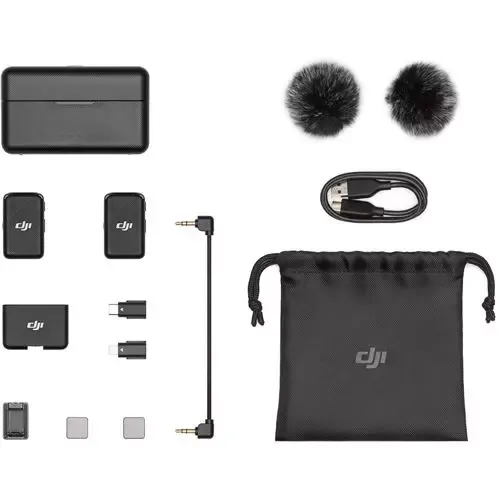 DJI MIC מיקרופון אלחוטי זוגי