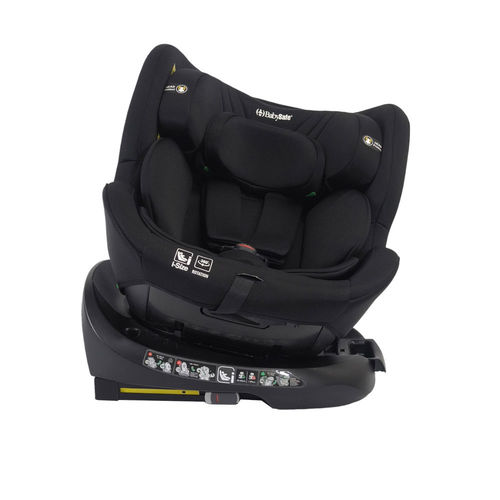 כיסא בטיחות בתקן EverRide I-SIZE מסתובב 360º מבית  BabySafe  (שחור)