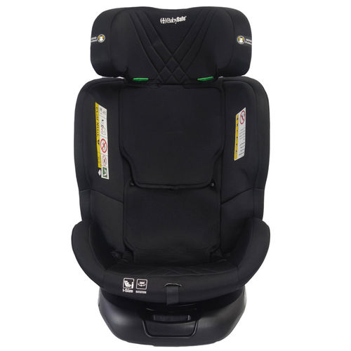 כיסא בטיחות בתקן EverRide I-SIZE מסתובב 360º מבית  BabySafe  (שחור)