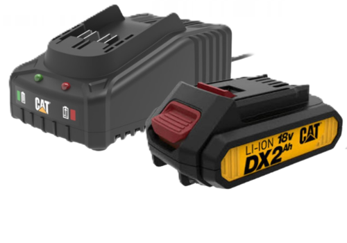 קיט מטען וסוללה 18V 2.0AH מבית CAT