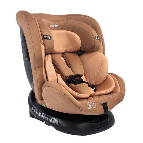 כיסא בטיחות בתקן EverRide I-SIZE מסתובב 360º מבית  BabySafe (חום)