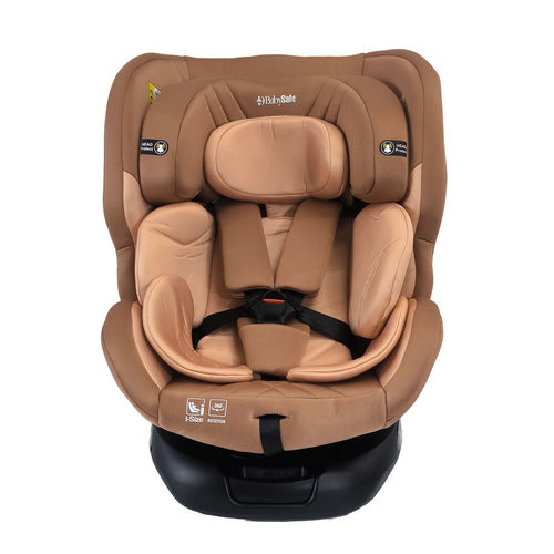כיסא בטיחות בתקן EverRide I-SIZE מסתובב 360º מבית  BabySafe (חום)