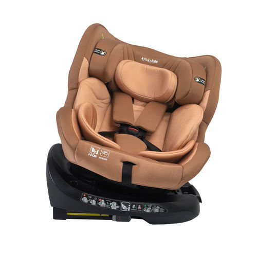כיסא בטיחות בתקן EverRide I-SIZE מסתובב 360º מבית  BabySafe (חום)