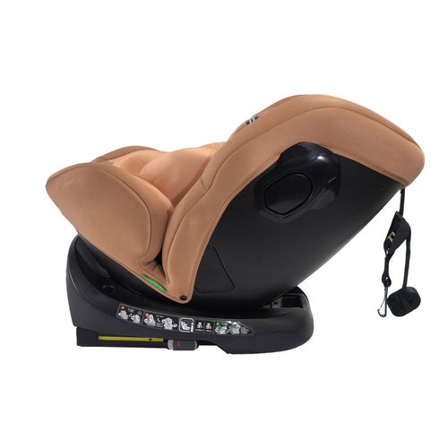 כיסא בטיחות בתקן EverRide I-SIZE מסתובב 360º מבית  BabySafe (חום)