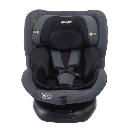 כיסא בטיחות בתקן EverRide I-SIZE מסתובב 360º מבית  BabySafe (אפור)