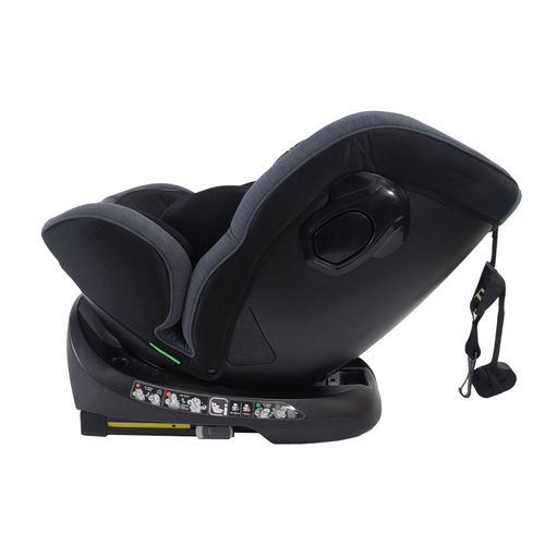 כיסא בטיחות בתקן EverRide I-SIZE מסתובב 360º מבית  BabySafe (אפור)