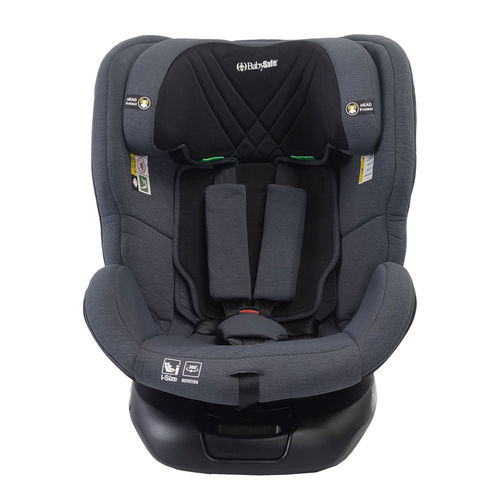 כיסא בטיחות בתקן EverRide I-SIZE מסתובב 360º מבית  BabySafe (אפור)