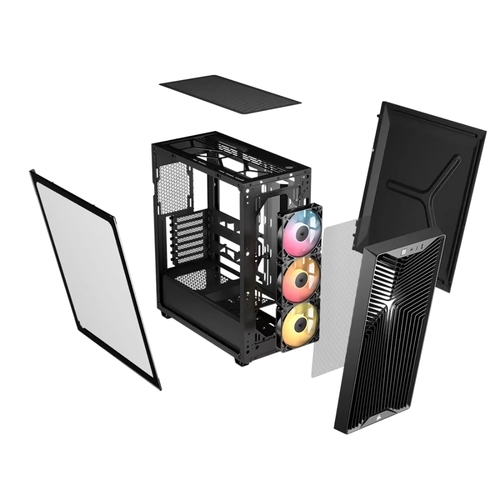 מארז מחשב דגם | 3200D RS ARGB Mid-Tower בצבע שחור מבית Corsair