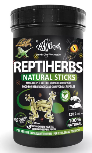 מזון רפטיהרבס (REPTIHERBS NATURAL STICKS) 50 גרם (250 מ