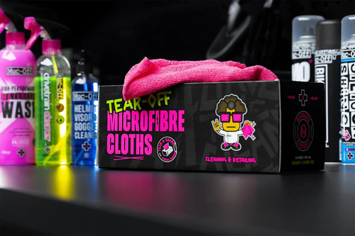 חבילת 50 מטליות מיקרופייבר - MUC-OFF TEAR OFF MICROFIBER