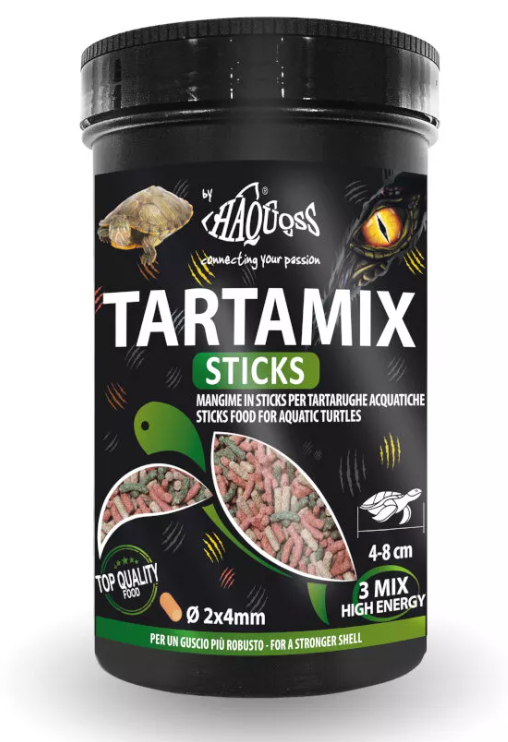 מזון טרטמיקס (TARTAMIX STICKS) 260 גרם (1000 מ"ל) לצבי מים