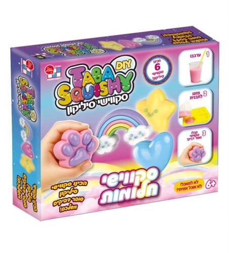 ערכה להכנת סקווישי סיליקון דביק - חלומות