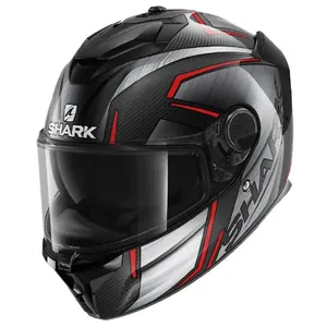 קסדה מלאה SPARTAN GT KROMIUM מבית SHARK - אדום לבן