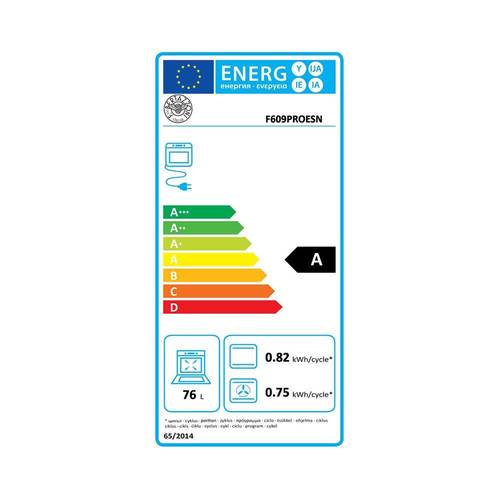תנור בנוי מפואר 76 ליטר Bertazzoni F609PROESN 70891 שחור
