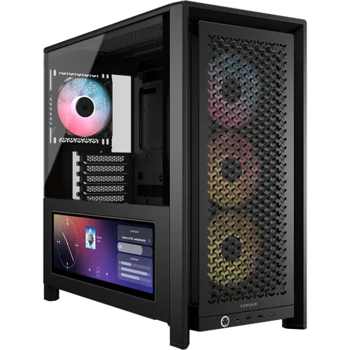מארז מחשב דגם | Frame 4000D | LCD RS ARGB בצבע שחור מבית Corsair