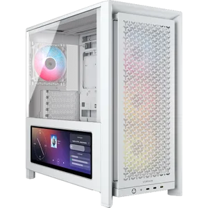 מארז מחשב דגם | Frame 4000D | LCD RS ARGB בצבע לבן מבית Corsair