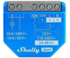 מתג אלחוטי חכם כולל מגע יבש וניהול מתח נמוך 12V למערכת Shelly - להתקנה מאחורי מפסק/שקע קיים דגם 1‎ Gen4 מבית Shelly