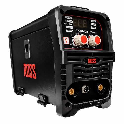 רתכת MIG סינרגטית דיגיטלית ROHER ROSS 160 לריתוך ברזל ללא גז מק״ט 1095276
