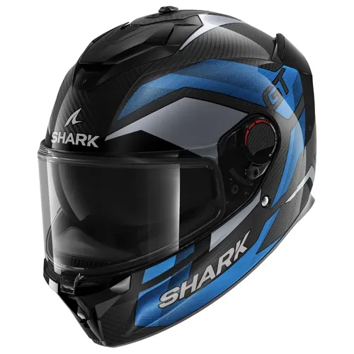 קסדה מלאה SPARTAN GT PRO RITMO מבית SHARK - כחול אפור שחור