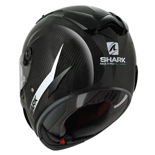 קסדה מלאה RACE-R PRO CARBON SKIN מבית SHARK - שחור