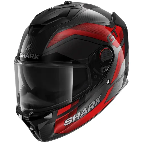 קסדה מלאה SPARTAN GT PRO RITMO מבית SHARK - שחור אדום
